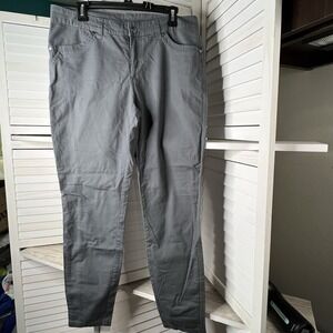 KUHL‎ Women's Gray Stretch Denim Jeans Size 12 Reg 34x30 Style 6284 Excellent